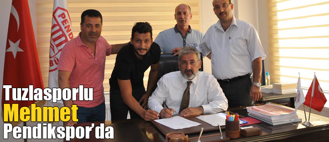 Tuzlasporlu Mehmet Alaeddinoğlu Pendikspor'da