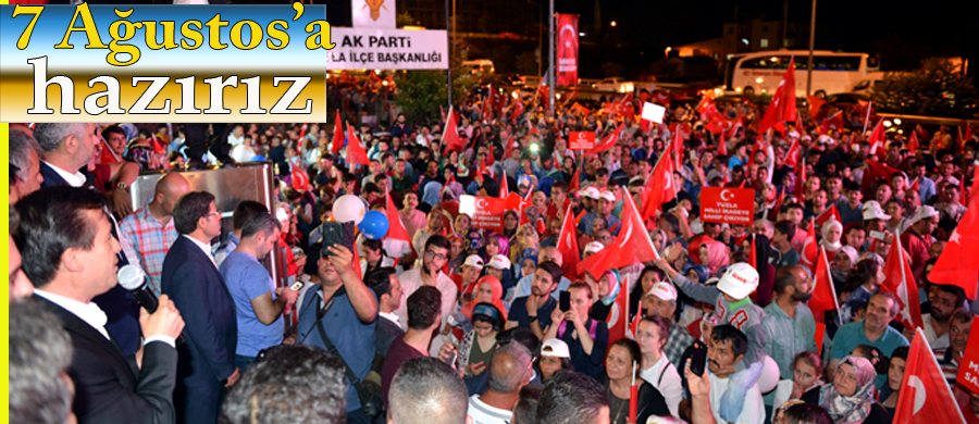 Tuzla, Demokrasi ve Şehitler Mitingi'ne Hazırlanıyor