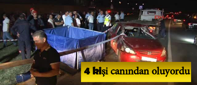 Tuzla'da meydana gelen trafik kazasında, 4 kişi yaralandı.