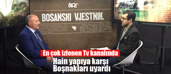 Bosna'daki hain yapılanmaya karşı uyardı
