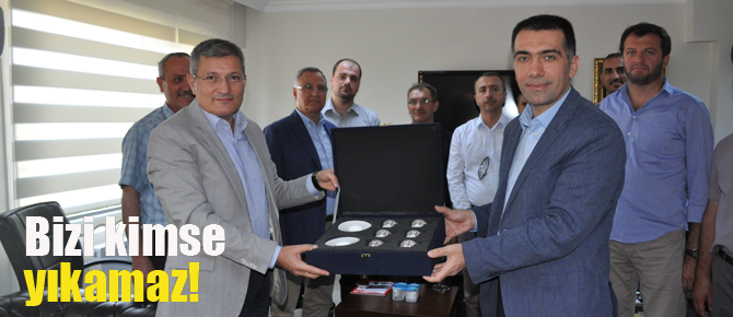Şahin’den siyasi partilere teşekkür ziyareti