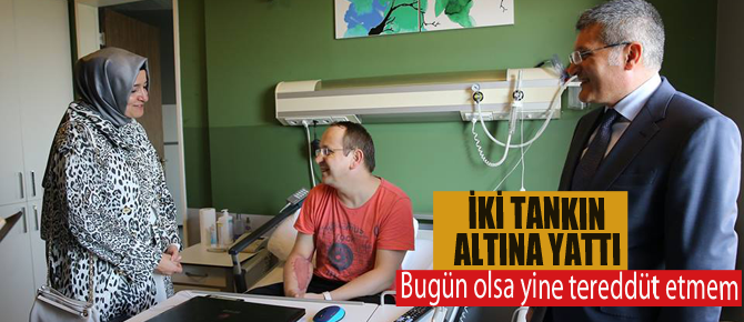 Bakan Sayan ve Şahin'den 15 temmuz gazilerine ziyaret