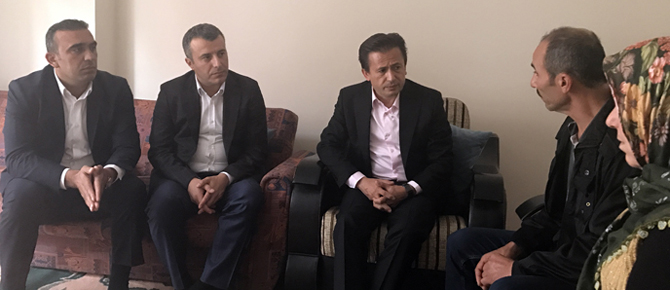 Sizler Şehidimizin bize emanetisiniz, her zaman emrinizdeyiz!