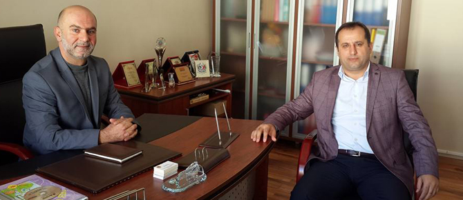 Eğitim Bir-Sen'den Duyuru Gazetesi'ne  ziyaret