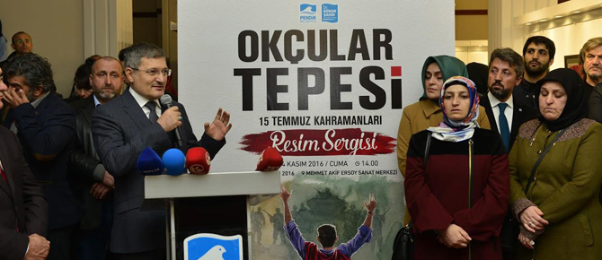 15 Temmuz Kahramanları, Okçular Tepesi'nde!