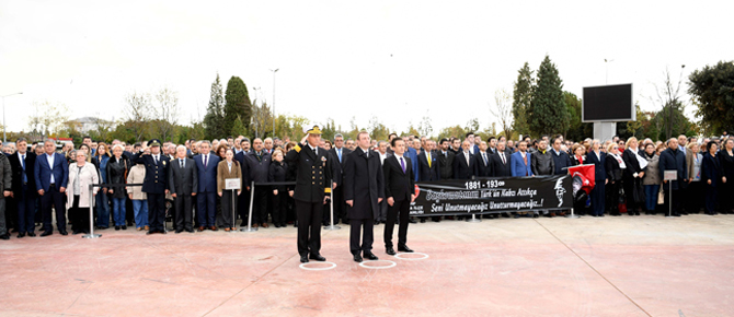 Atatürk Tuzla'da törenlerle anıldı