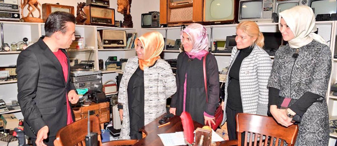 Şeyma Döğücü'den Şadi Yazıcı'ya ziyaret