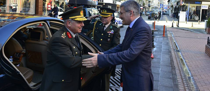 Başkan Şahin'e çok önemli ziyaret!