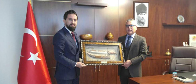 AHİSİAD'tan Kaymakam Şimşek'e ziyaret