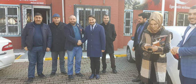 Büyükşehir'den gaziler derneğine ziyaret!