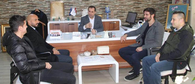 Tuzlaspor'un profesyonel yöneticilerinden Halk Eğitime ziyaret!