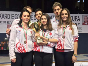 Fatma Zehra Köse Eskrim Akdeniz Şampiyonasında 3. Oldu