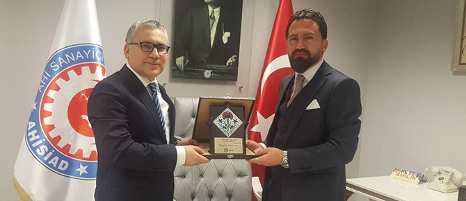 Kaymakam Yılmaz ŞİMŞEK’den AHİSİAD’a Ziyaret