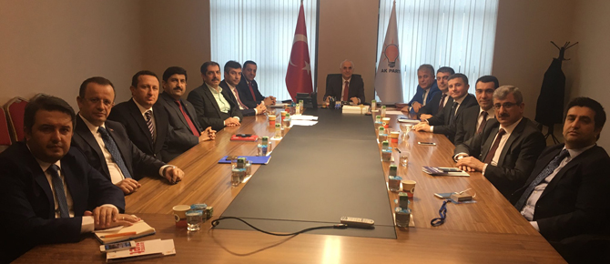 AK Parti İstanbul İlçe Başkanlarından Kaya'ya ziyaret!