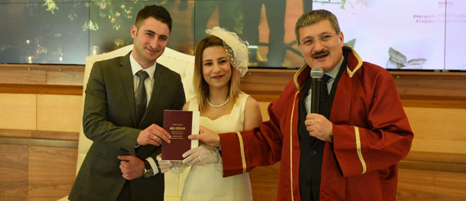 Şahin'den nikah rekoru! 14 Şubat'ta bakın kaç çiftin nikahını kıydı!