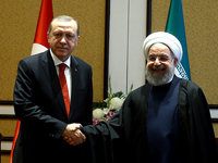 Erdoğan Ruhani ile baş başa görüştü