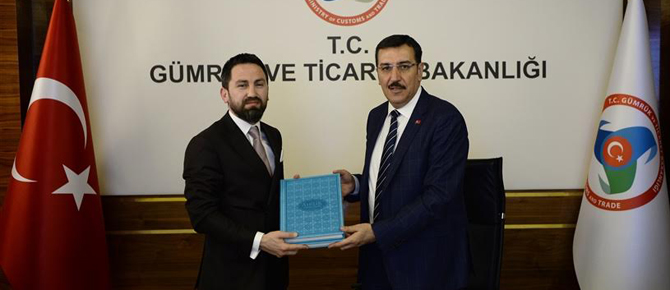 Ahi Sanayici ve İşadamları Bakan Tüfenkçi'nin konuğu oldu!