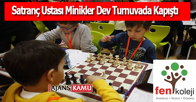 Satranç Ustası Minikler Dev Turnuvada Kapıştı