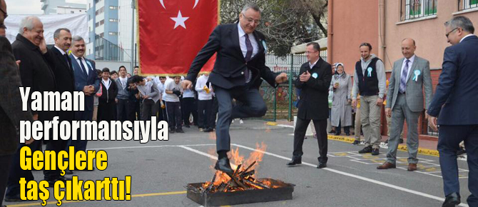 Protokol ateşten atladı, yumurta tokuşturdu, örs dövdü!