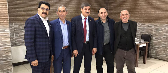 Milletvekili Azmi Ekinci Onur İnşaat'ı ziyaret etti