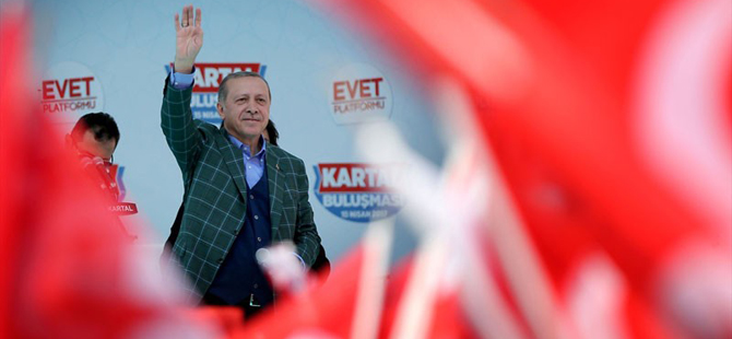 Erdoğan, " Türkiye'yi eyaletlere böleceklermiş geç o işleri."