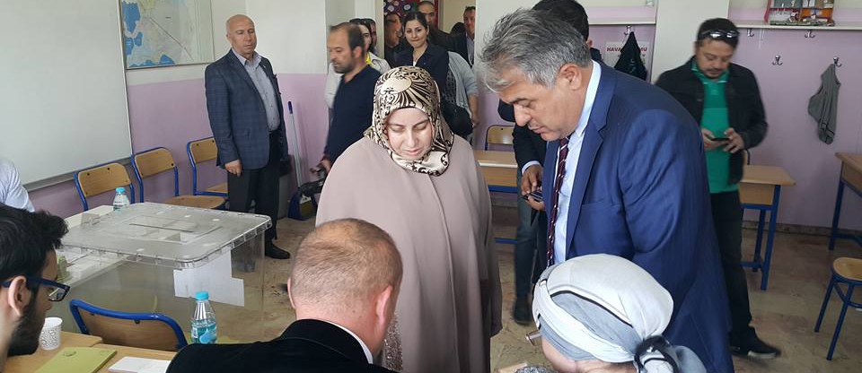 Demirciler güçlü Türkiye için birlirkte sandık başında!