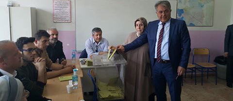 Demirciler güçlü Türkiye için birlirkte sandık başında!