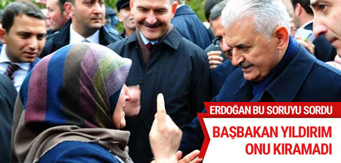 Başbakan Yıldırım vatandaşın ricasını kıramadı