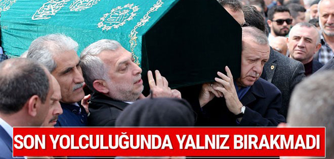 Erdoğan, Abdurrahman Külünk'ün cenaze törenine katıldı