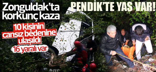 Pendik'te yas!  10 ölü, 16 yaralı..