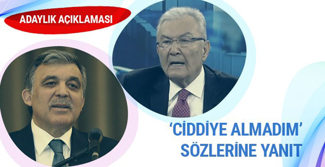Baykal'dan adaylık açıklaması: Abdullah Gül benim...