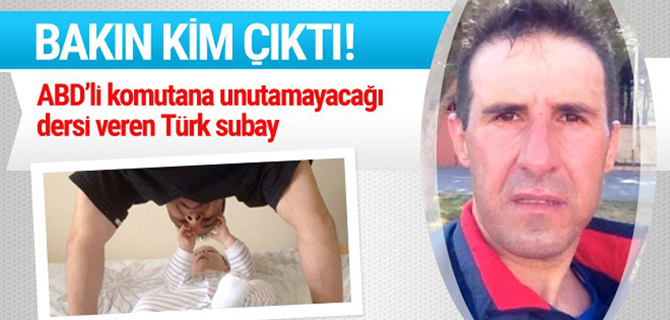 Türk subaydan ABD'li komutana soğuk duş!