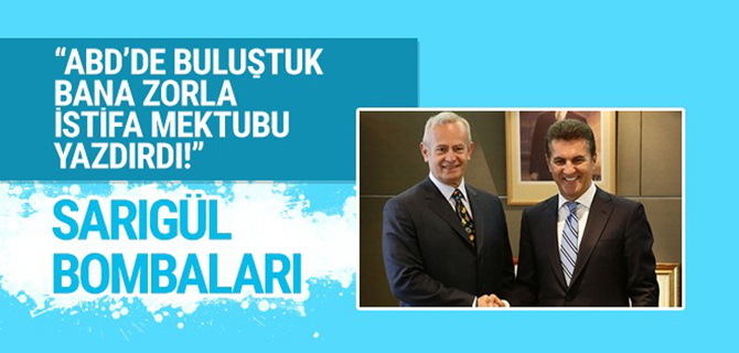İnönü: Mustafa Sarıgül bana zorla istifa mektubu yazdırdı