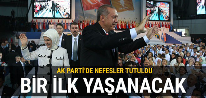 AK Parti olağanüstü kongresinde bir ilk yaşanacak