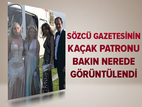 Sözcü gazetesinin patronu Burak Akbay Monako'da görüntülendi