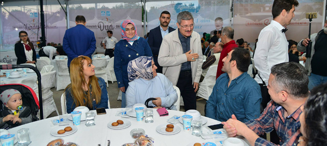 İftar Çadırlarında oruç açanların sayısı..