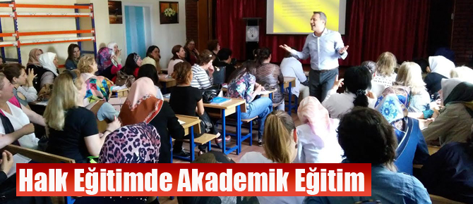 Tuzla Halk Eğitim'de yenilikte eğitimde bitmez!