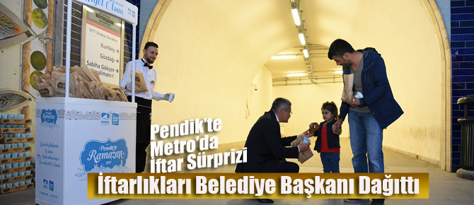 Metro’da İftar Sürprizi