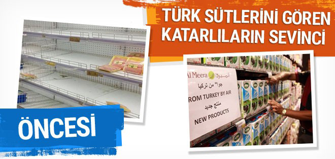 Katar'da boşalan rafları Türk firmaları doldurdu