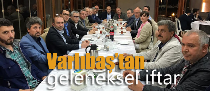 Salih Varlıbaş'ın iftarına ilgi büyüktü!