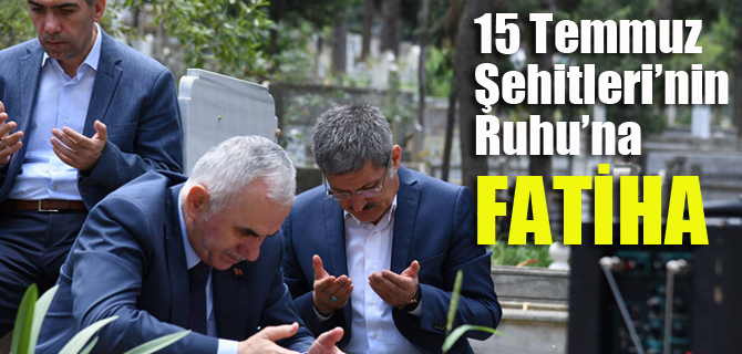 Şehit Kabirlerine Ziyaret