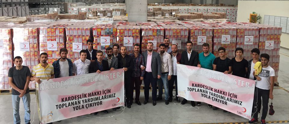 AK Parti Pendik Gençlik Kollarından Suriye'ye Yardım