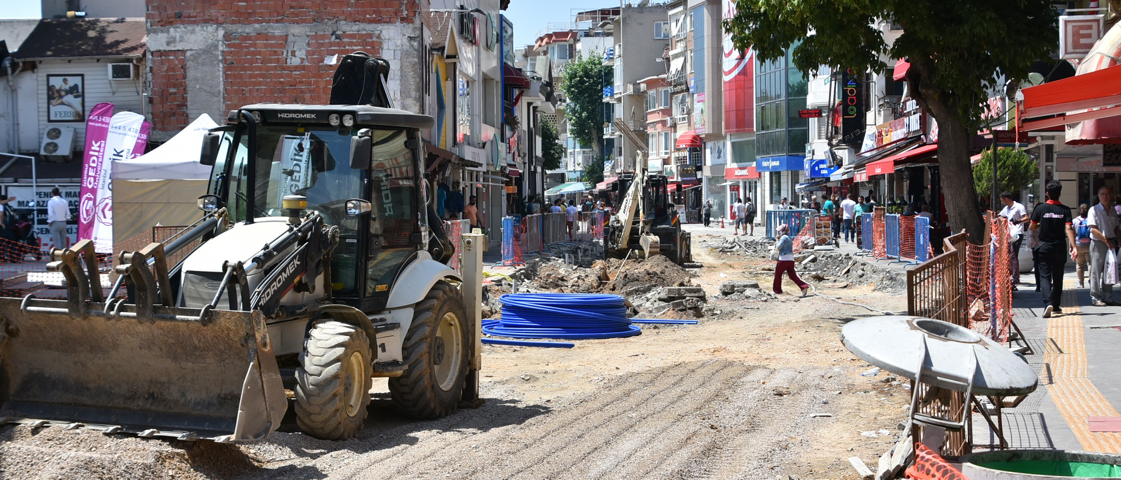 Erol Kaya Caddesi Yeniden trafiğe açılıyor