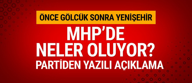 MHP'den '615 kişi istifa etti' açıklaması