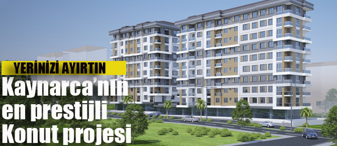 Kaynarca'nın çehresini değiştirecek konut projesi