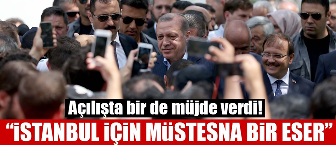 Cumhurbaşkanı Erdoğan Yıldız Hamidiye Camisi'ni açtı