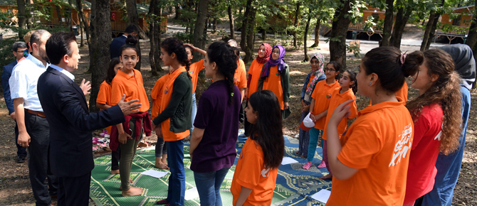 Tuzla Ömer Halis Demir'de kardeşlik kampı