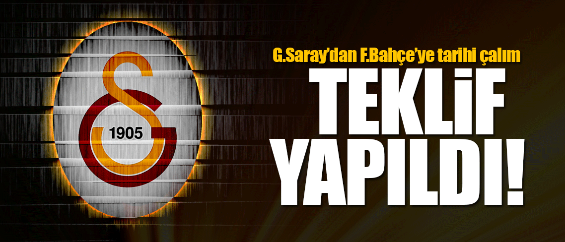 Son Dakika: Galatasaray'dan Fenerbahçe'ye tarihi çalım!