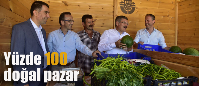 Pendik organik pazar hizmete girdi