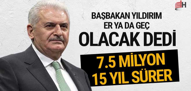 Binali Yıldırım'dan İstanbul depremi açıklaması